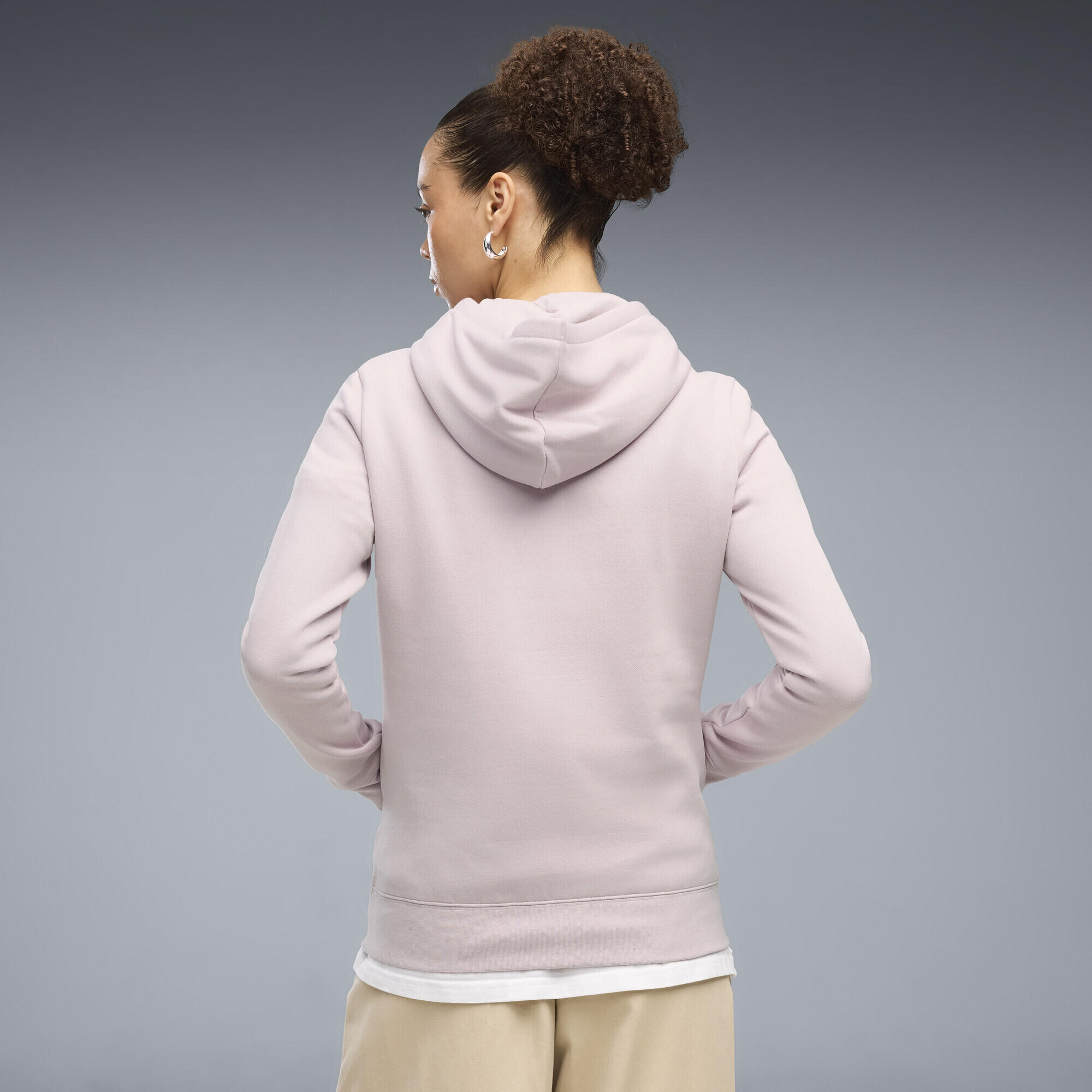 Felpa con cappuccio ESS METALLIC da donna PUMA 3/5