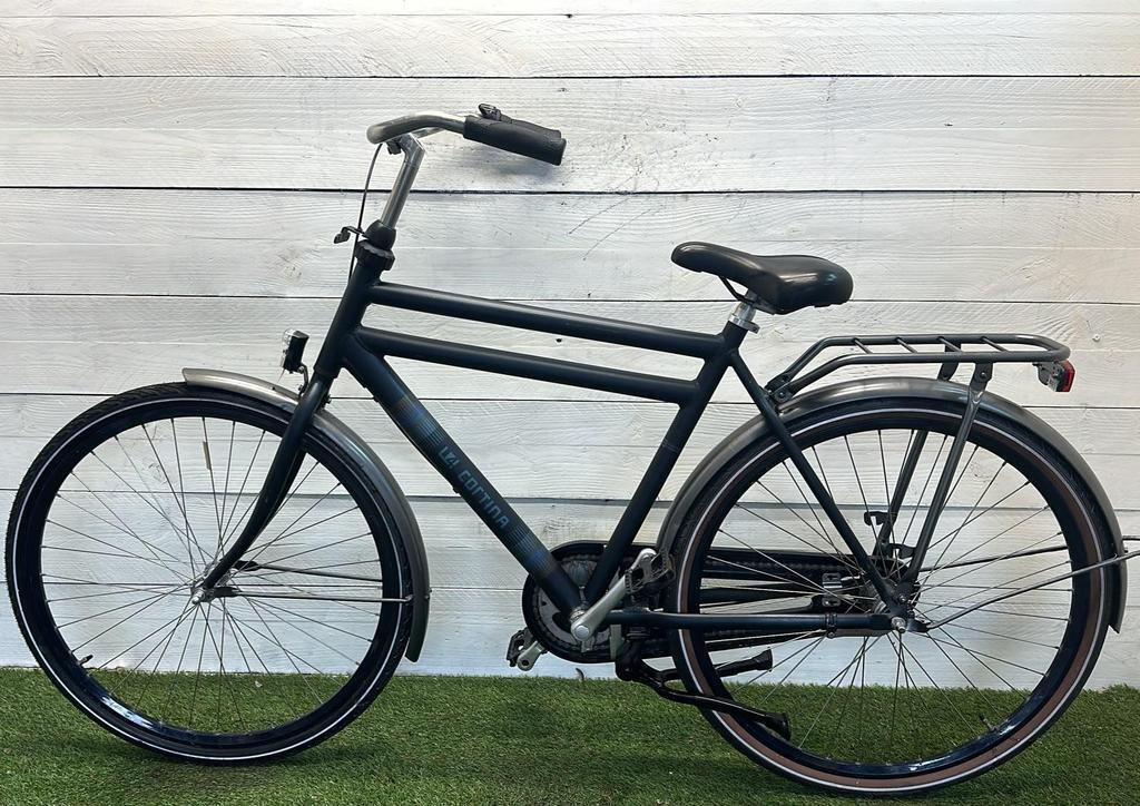 Cortina moederfiets stadsfiets bike, zwart 3/3