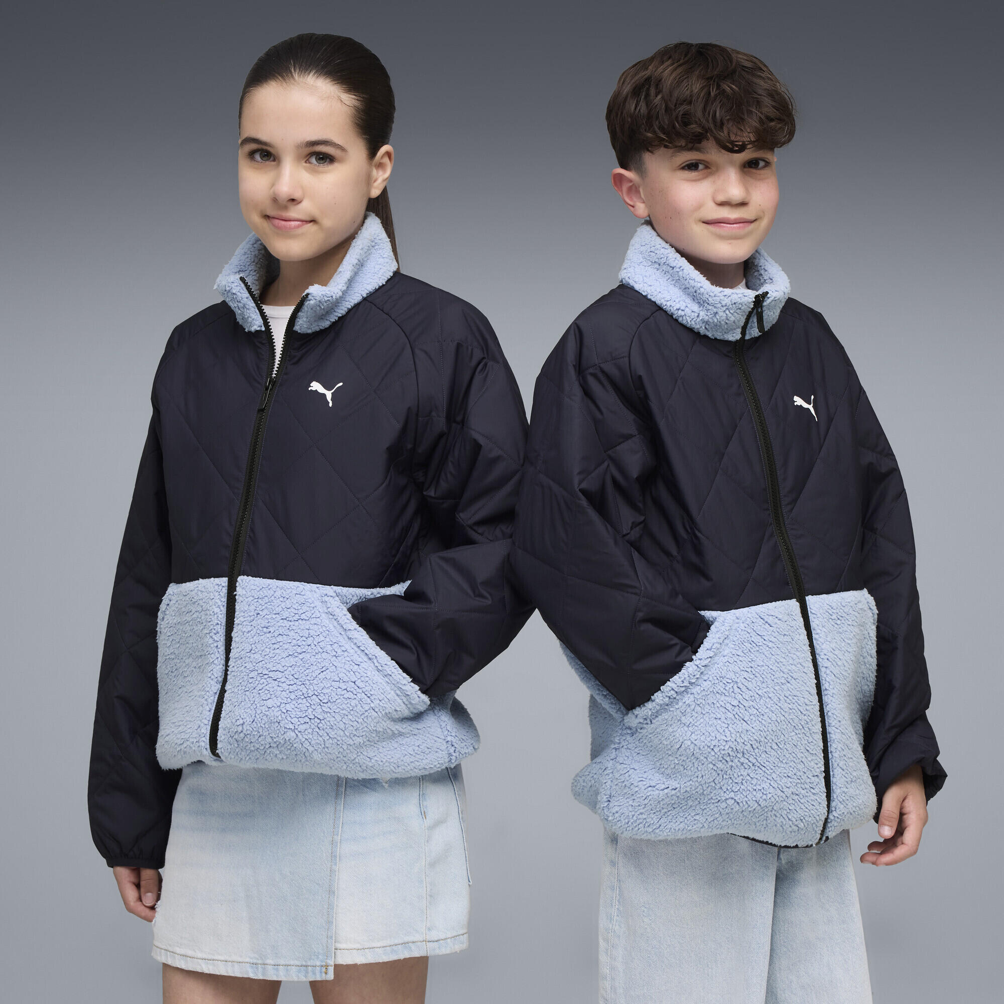 Relaxed Steppjacke Jugendliche PUMA 2/6