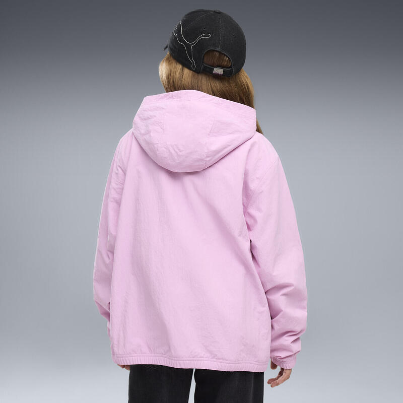 Jachetă relaxată pentru tineri, căptușită cu fleece, PUMA