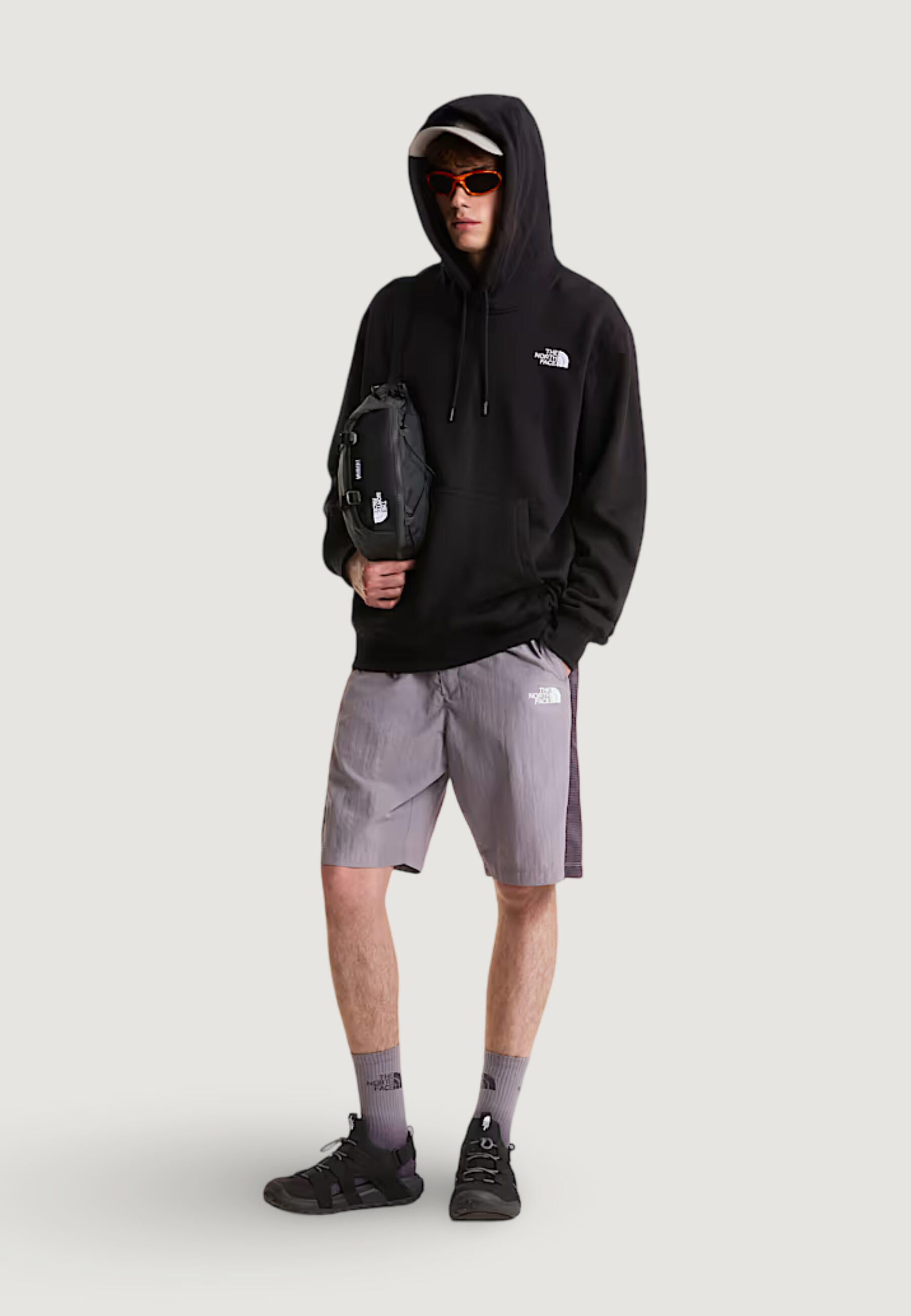 sweat-shirt M EVO SD REG HOODIE HOMME noir 2/5