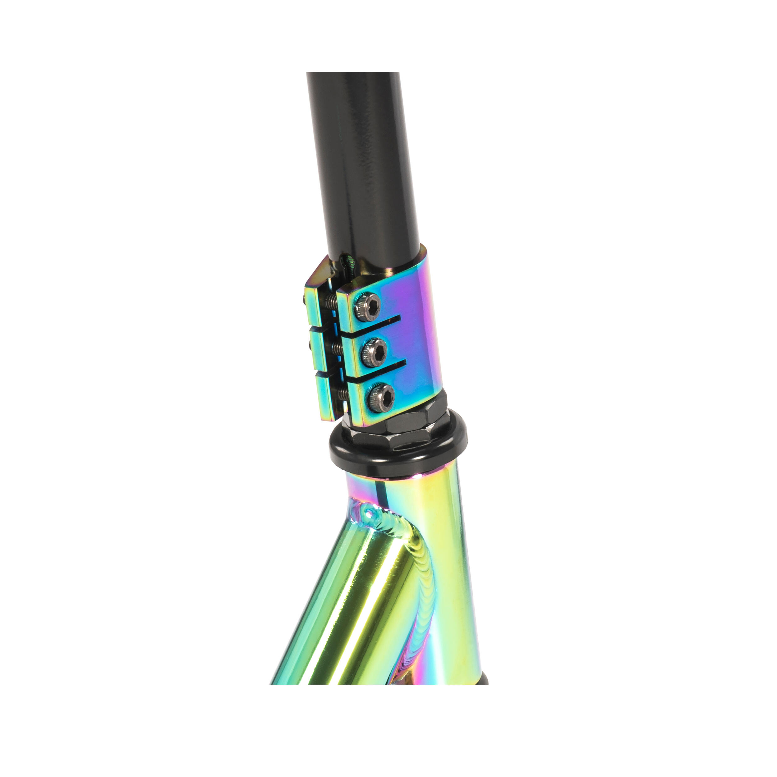 Scooter de altas prestaciones Raven Evolution Slick Negro/Neo Chrome 4/5