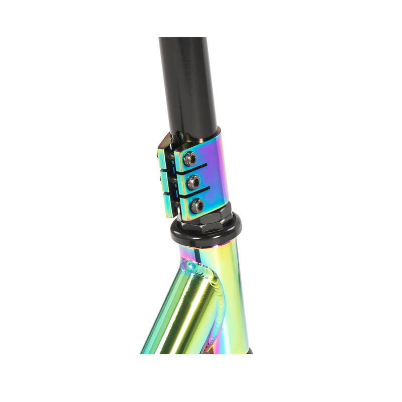 Scooter de altas prestaciones Raven Evolution Slick Negro/Neo Chrome