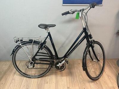 Batavus comanche 24, shimano alivio back shifter, blauw