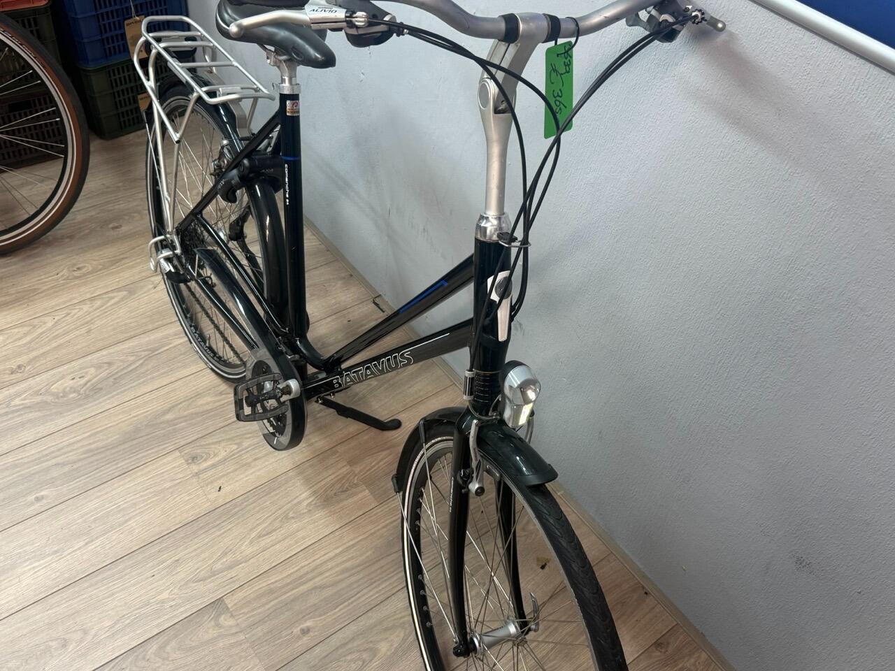 Batavus Comanche 24, Shimano Alivio back shifter, blauw 4/7