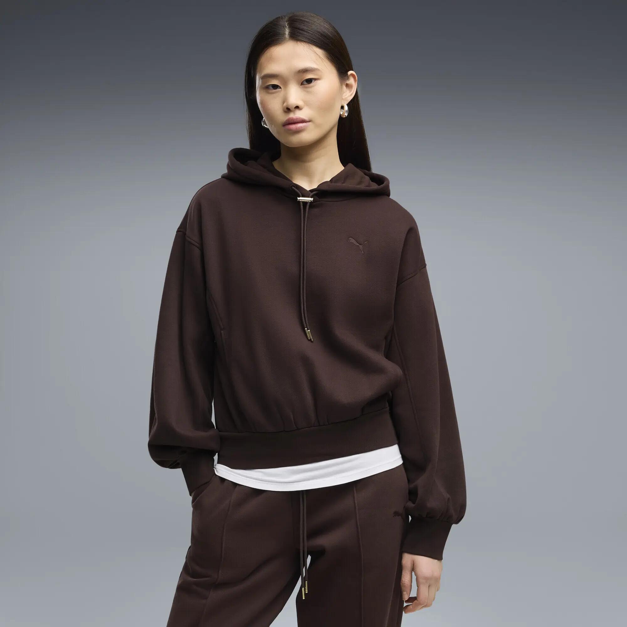 HER Relaxed Fleece Hoodie Women PUMA 2/5