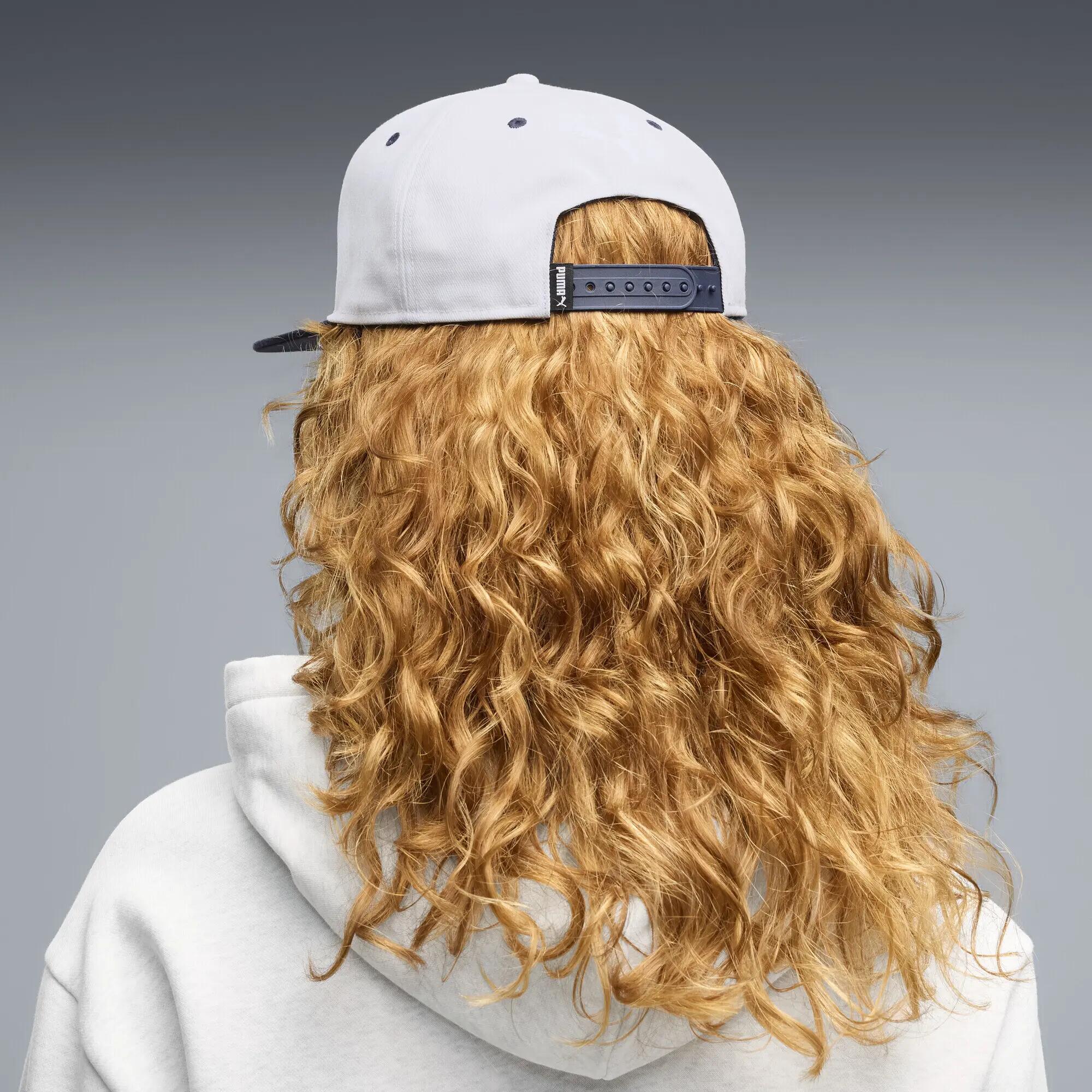 Boné Essentials No. 1 Logo com pala plana para adulto PUMA 3/4