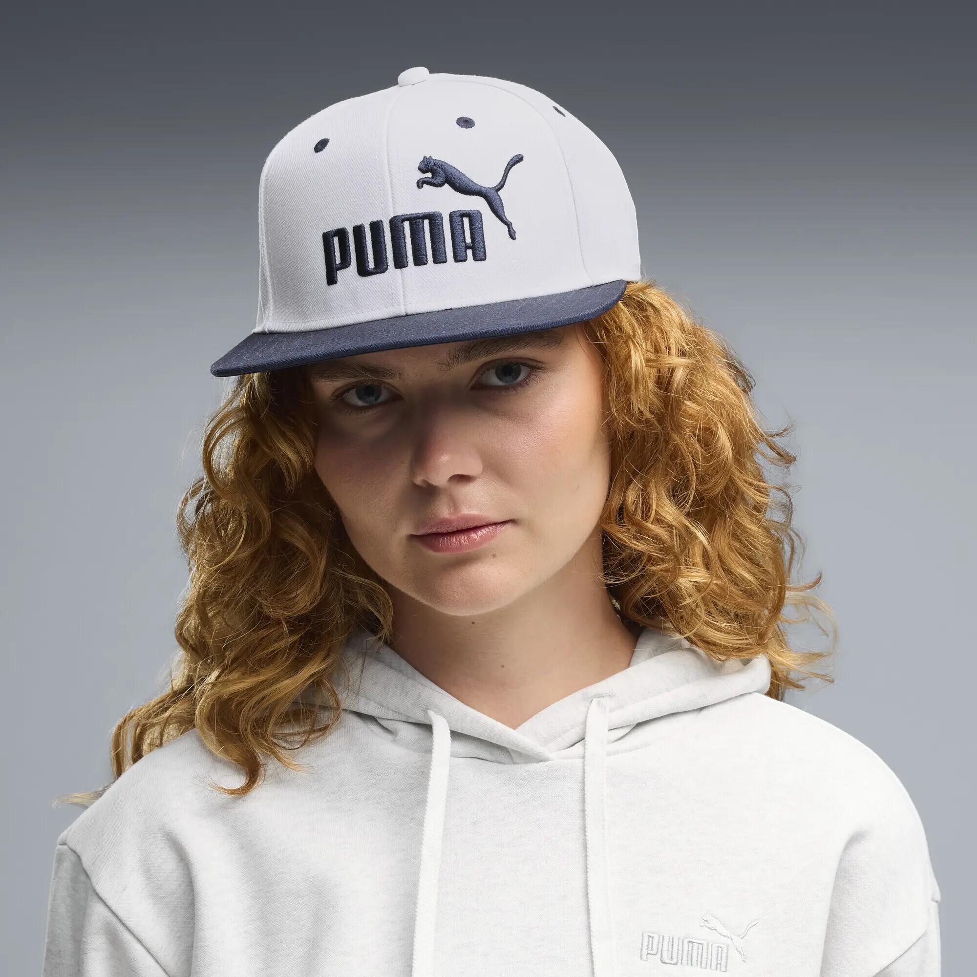 Boné Essentials No. 1 Logo com pala plana para adulto PUMA 2/4