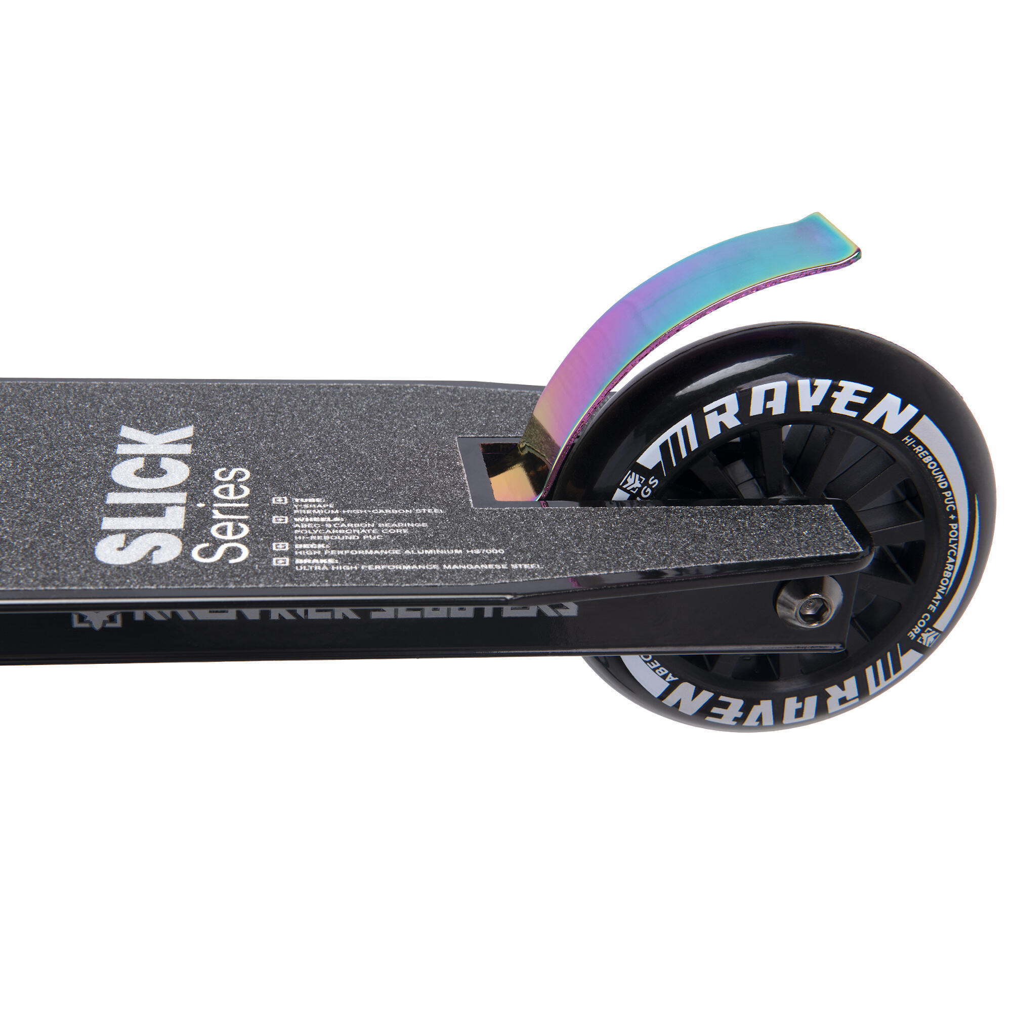 Performance Scooter Evolution Slick Schwarz/Neo Chrom 3/3