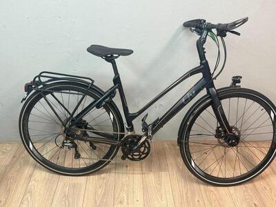 Liv trekking/hybride bike, zwart