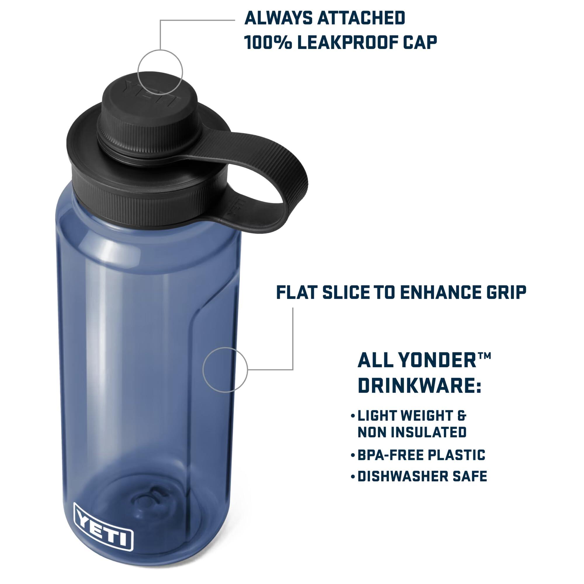 Yonder Bouteille d'eau 1 l avec bouchon Yonder Tether, anthracite 2/7