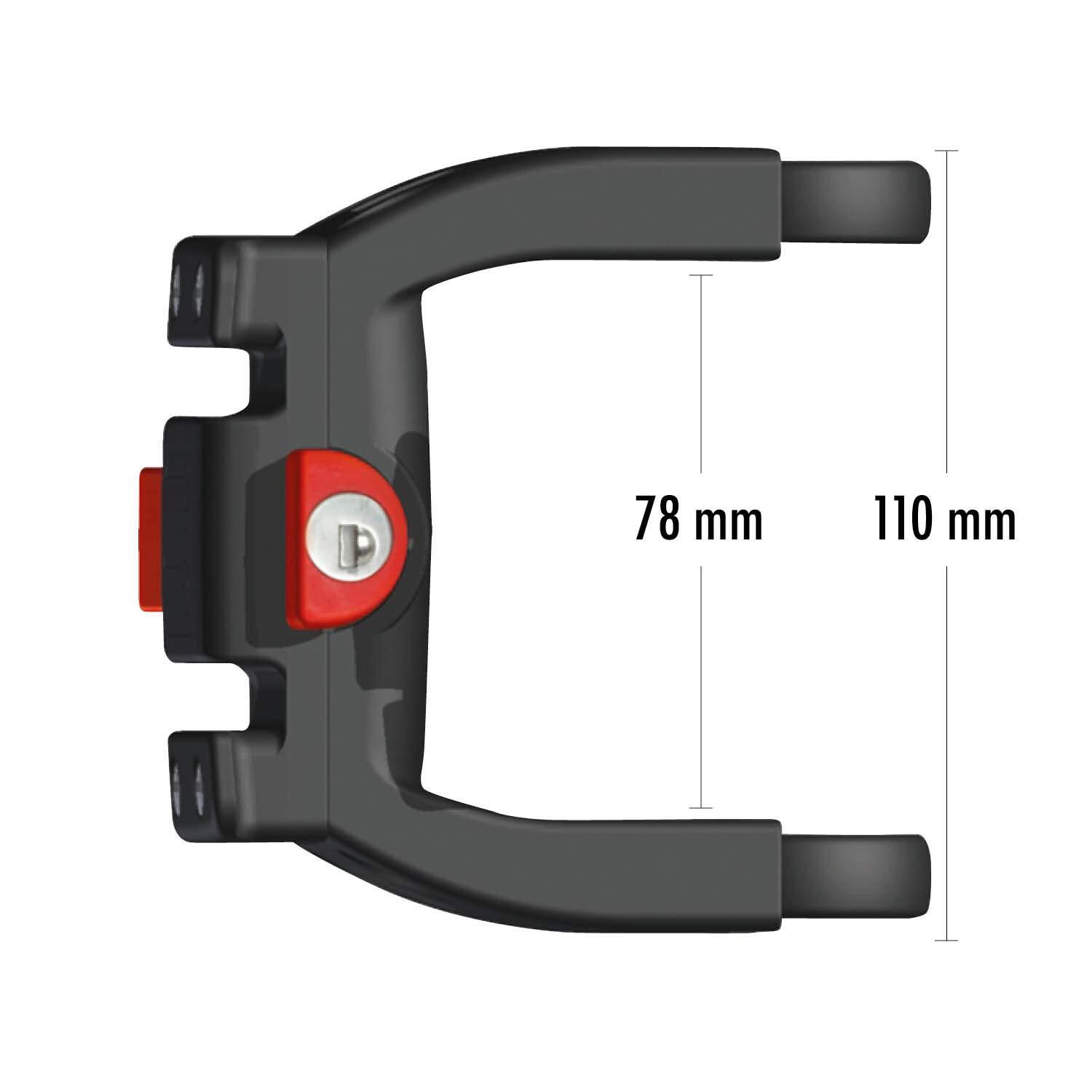 Adaptateur de guidon E avec verrou pour vélo électrique avec affichage 3/3