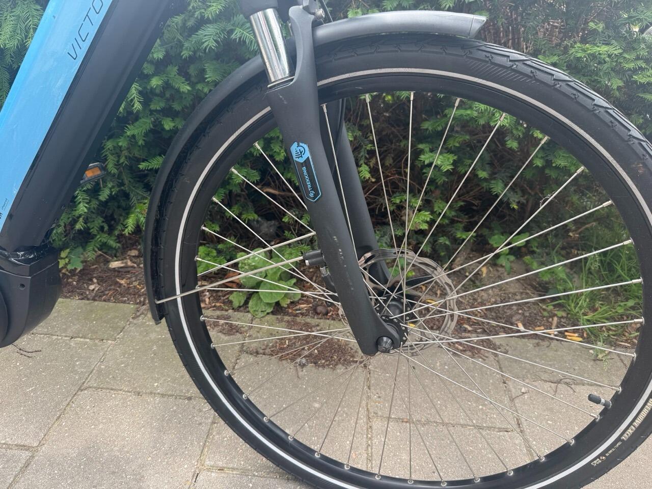 Victoria 11.3 500Wh, Shimano Nexus shifter, Shimano hydraulic brakes, Bosch Ac 4/7