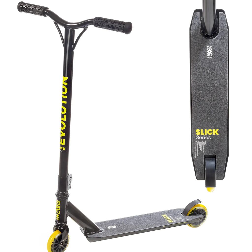 Фрийстайл тротинетка Raven Evolution Slick Lemon 100mm