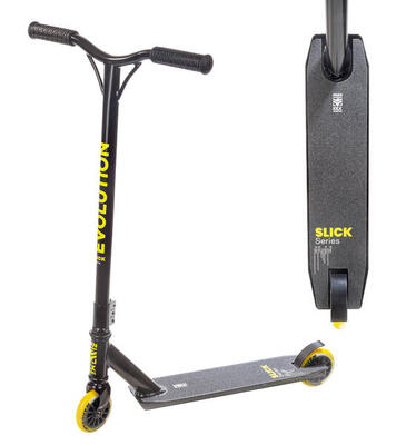 Performance Scooter Evolution Slick Schwarz/Limonium