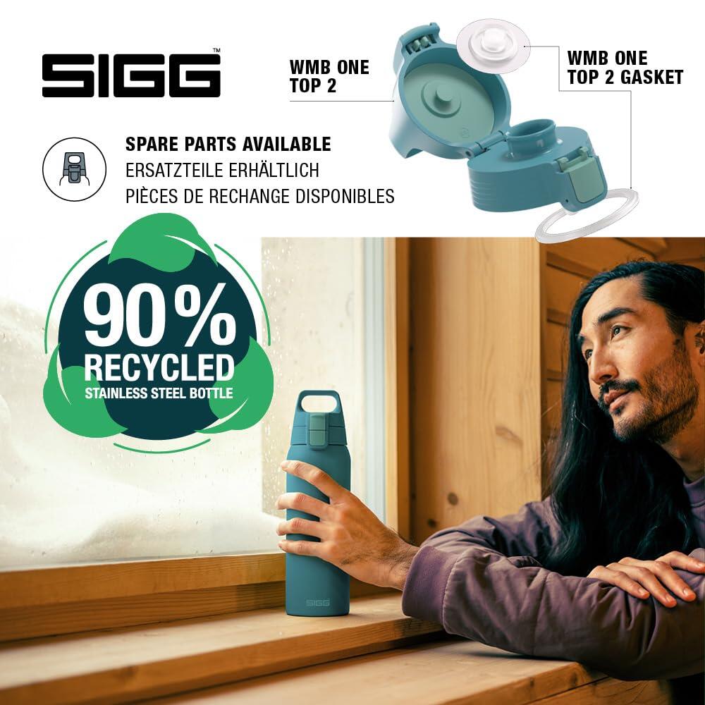 Gourde en acier inoxydable - Shield ONE Blue Puya - Convient pour les boissons 4/6