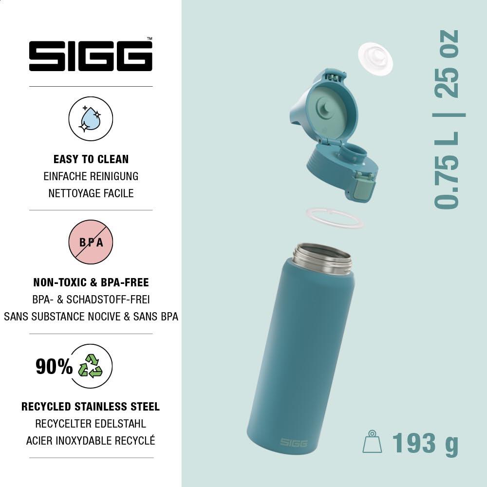 Gourde en acier inoxydable - Shield ONE Blue Puya - Convient pour les boissons 3/6