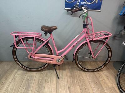 Gazelle miss grace, shimano nexus shifter, roze