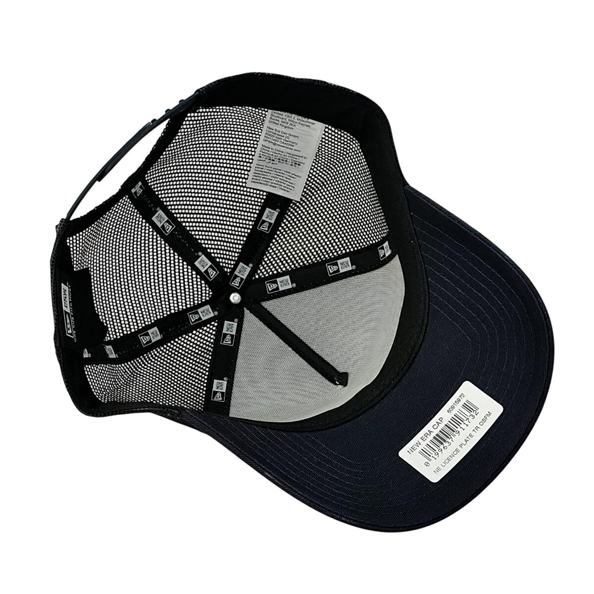 New Era 9FORTY Trucker Cap California Licence Plate beige/dark blau 4/4