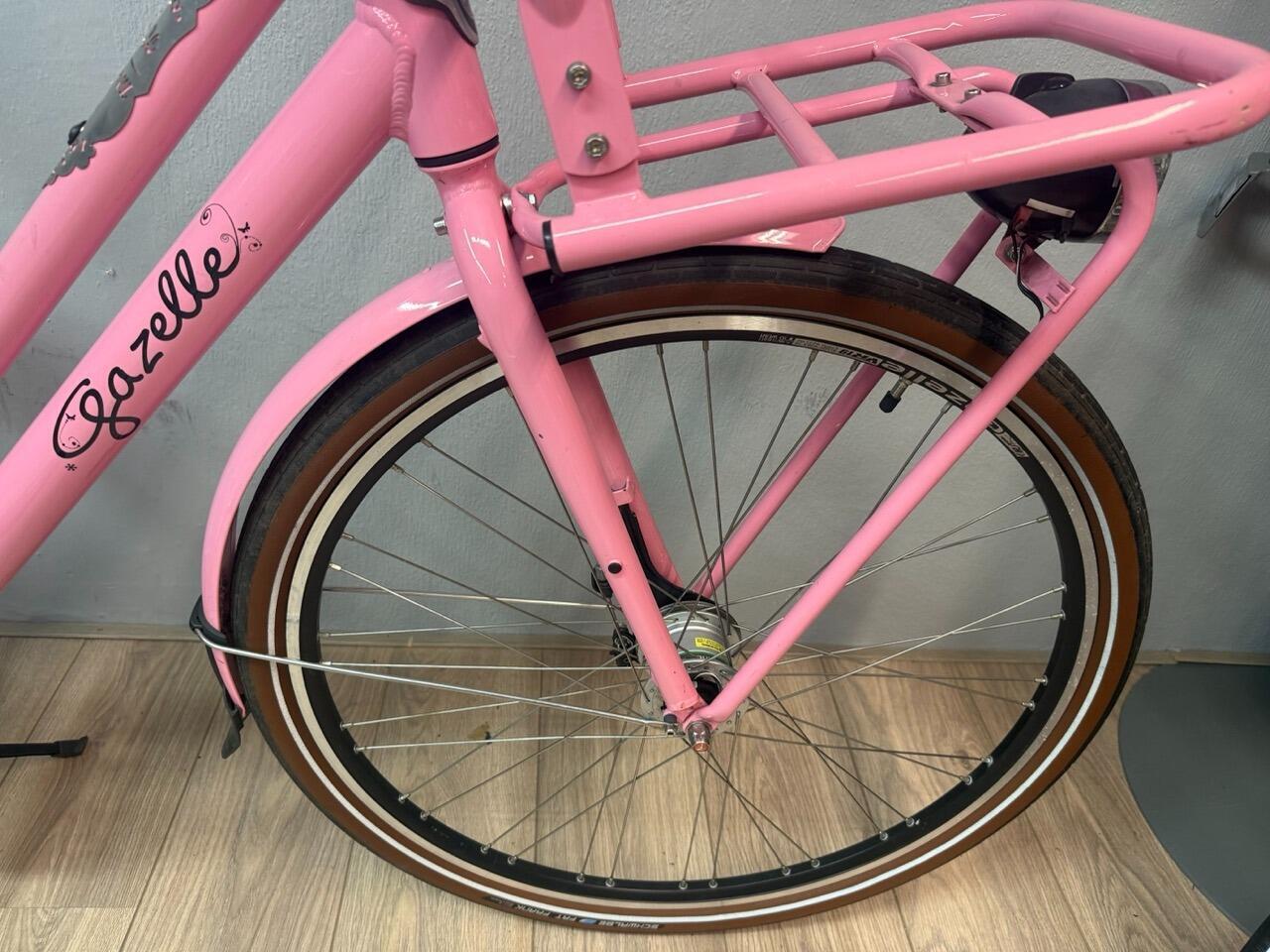 Gazelle Miss Grace, Shimano Nexus shifter, roze 6/7