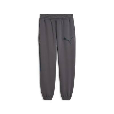 Puma sport relaxed street graphic fleece sweatpant voor heren puma