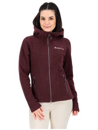 Damen - Naturwandern - Fleecejacke - warm, Kapuze - GLORY MAY