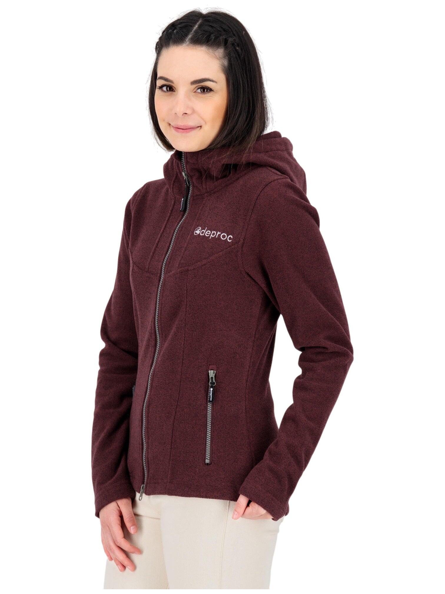 Damen - Naturwandern - Fleecejacke - warm, Kapuze - GLORY MAY 5/5