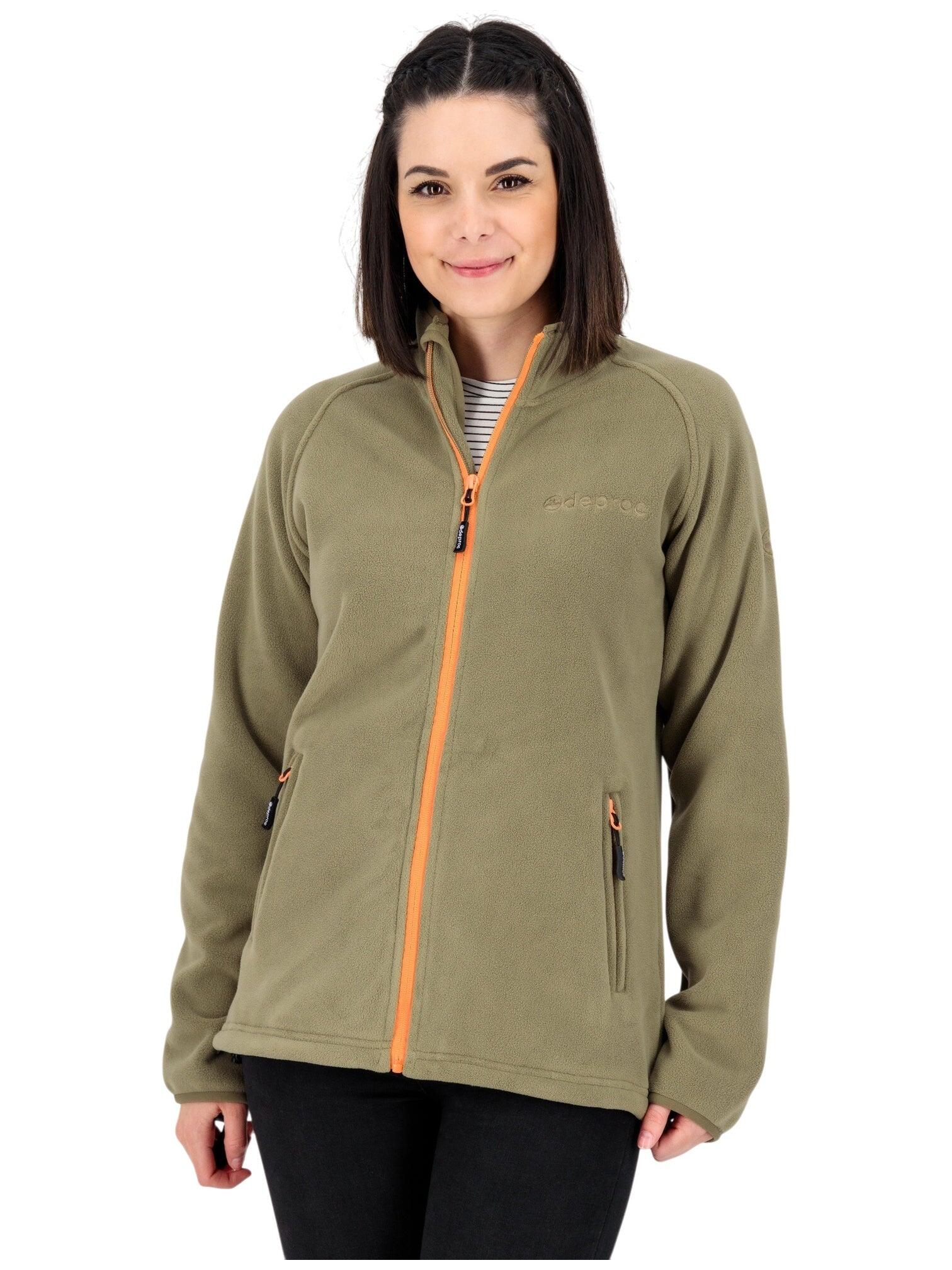 Damen - Fleecejacke - Stehkragen, weiter Schnitt - WAWA BAY 5/5