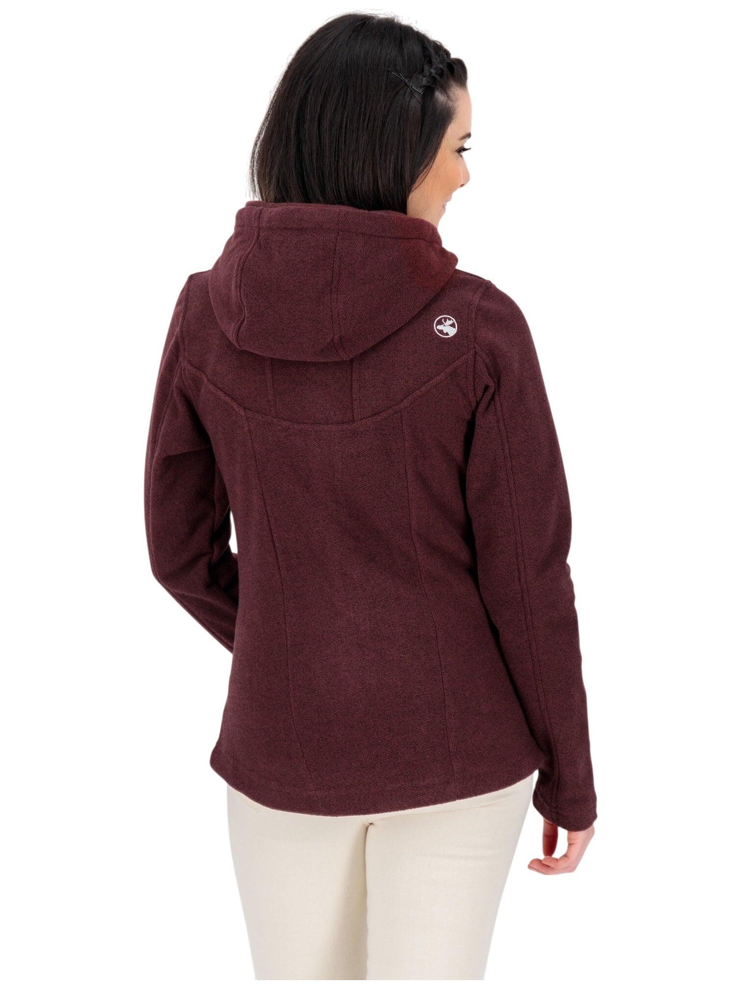 Damen - Naturwandern - Fleecejacke - warm, Kapuze - GLORY MAY 3/5