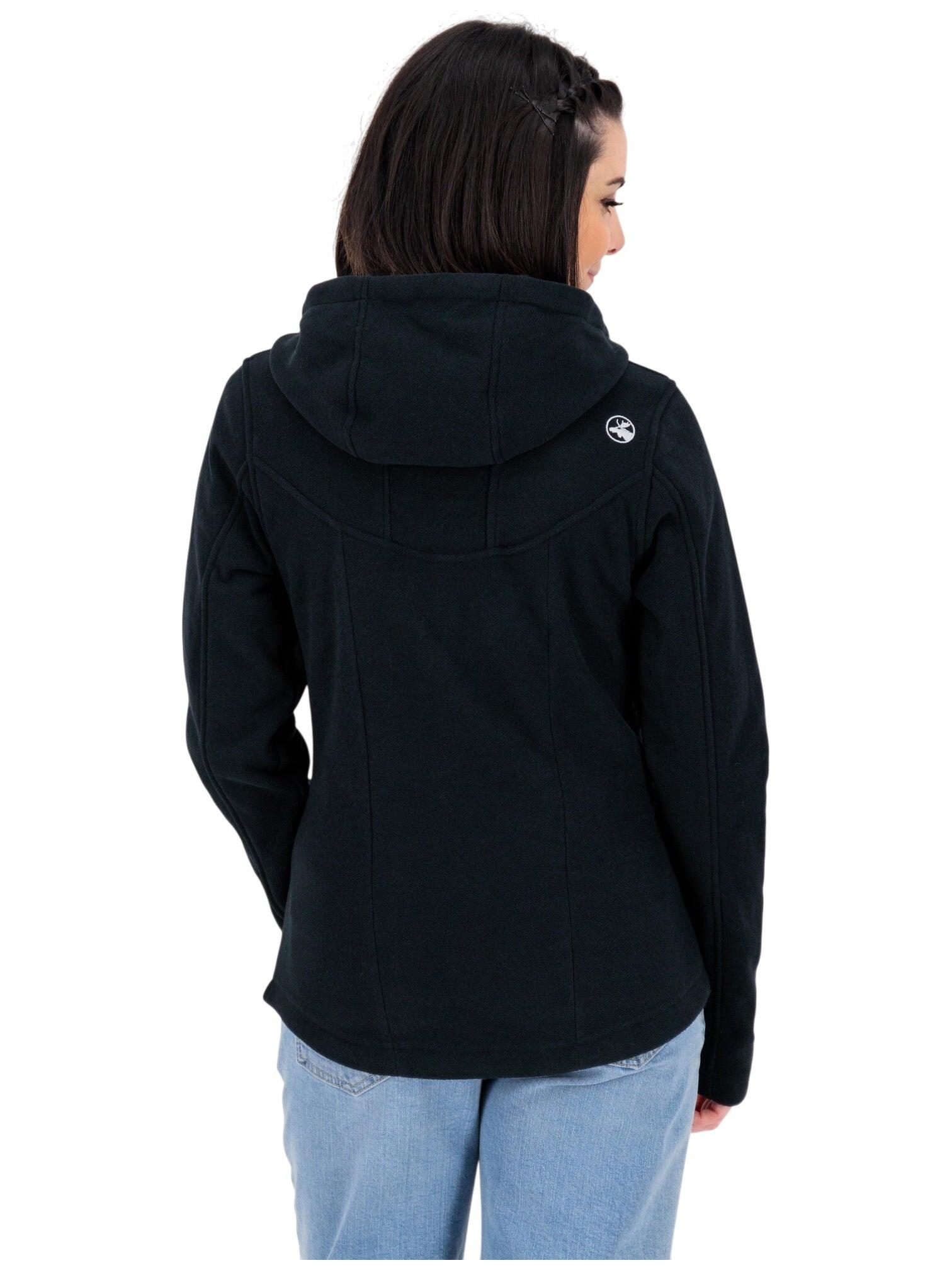 Damen - Naturwandern - Fleecejacke - warm, Kapuze - GLORY MAY 3/5