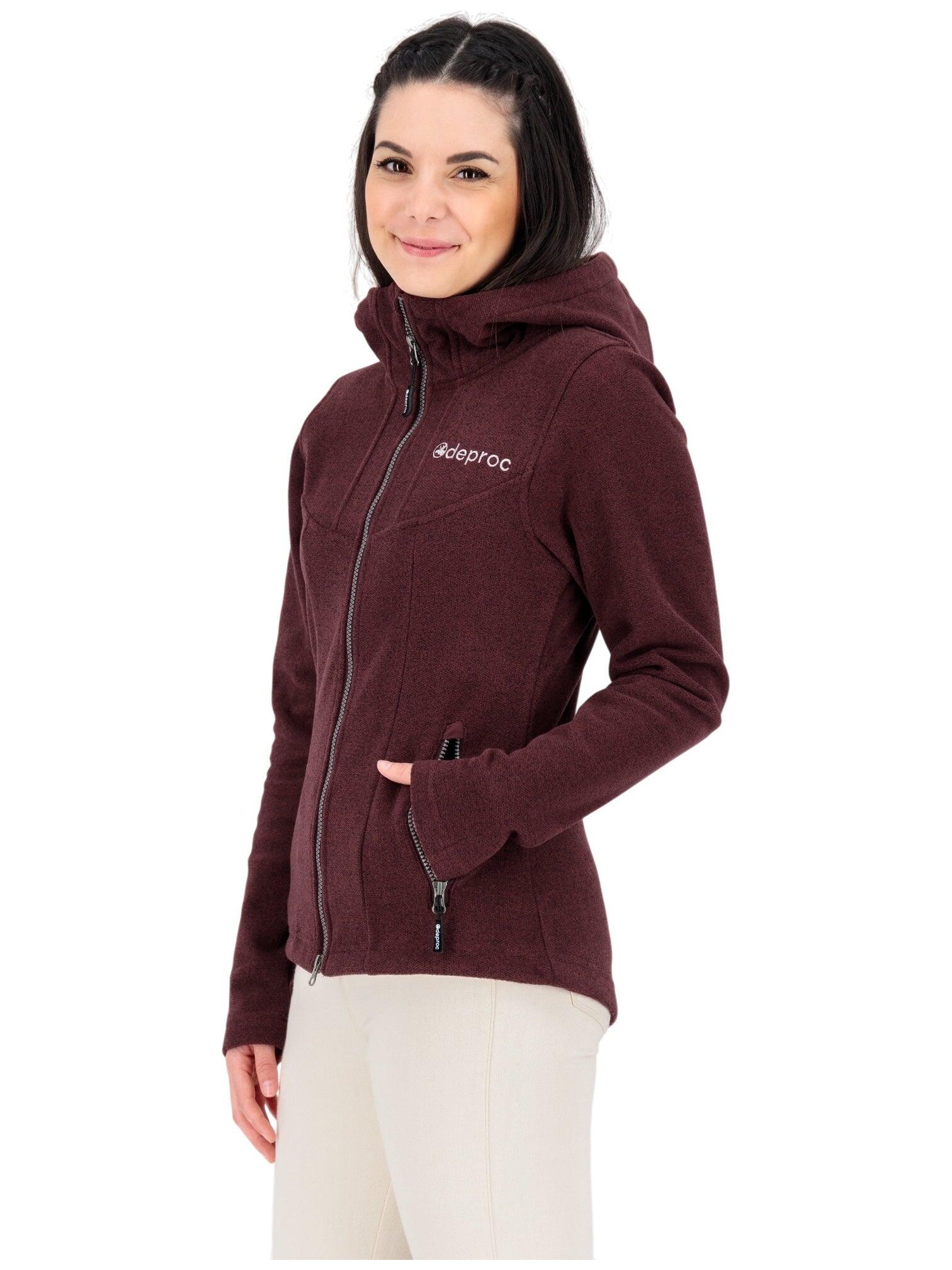 Damen - Naturwandern - Fleecejacke - warm, Kapuze - GLORY MAY 2/5