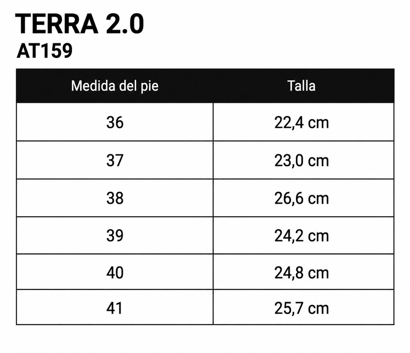 Scarpa da Trail Running Donna Caucho ATOM AT159 TERRA V2 LOW DENSITY ALL BLACK 3/7