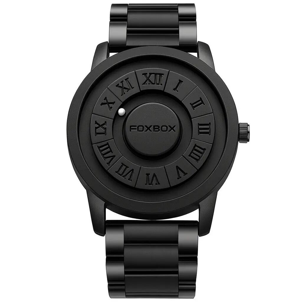 Stainless steel Watch – Magnetic Floating Ball Pointer, Waterproof