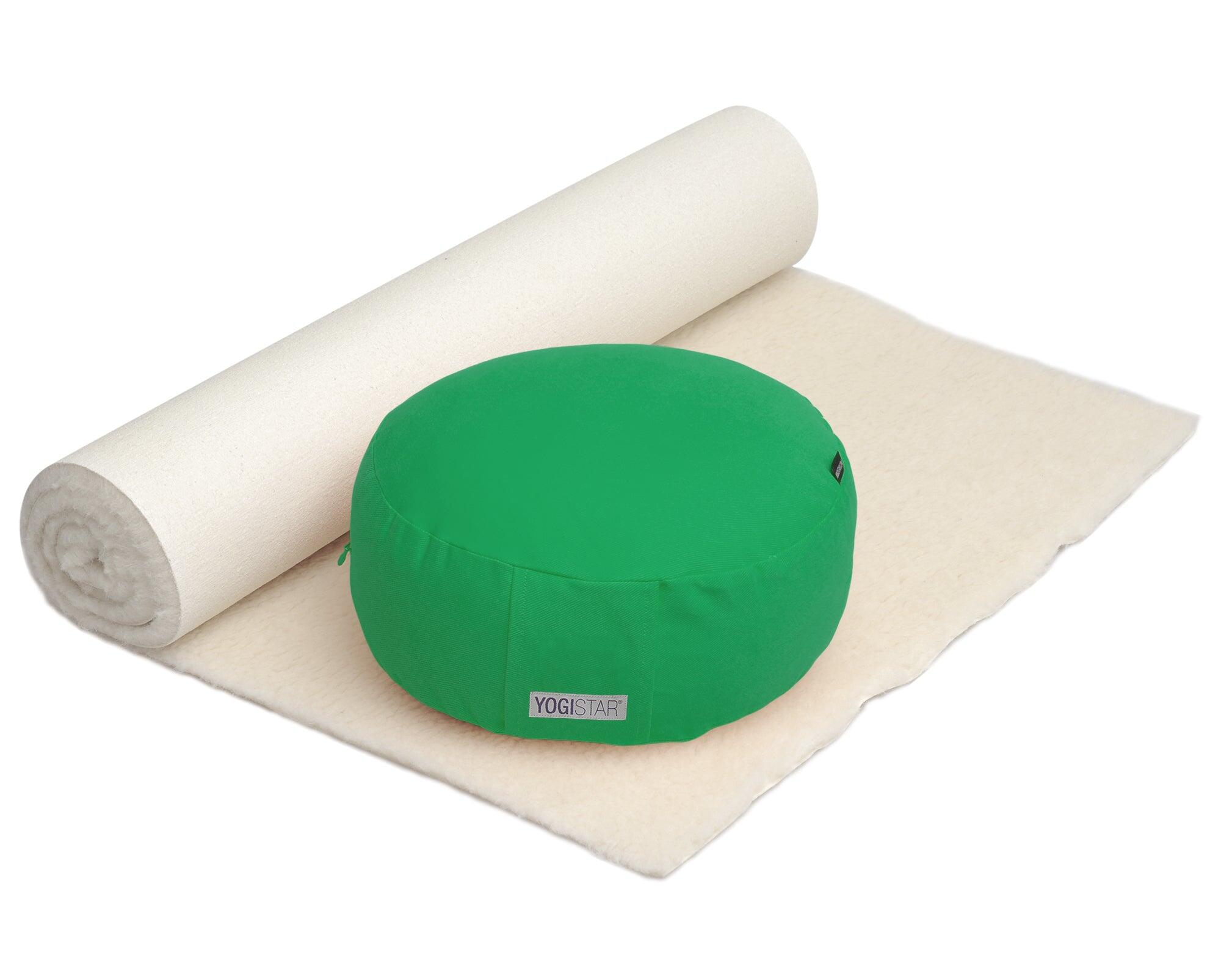 Yoga-Set Comfort Edition - Meditation natur 75 x 180 cm 4/6