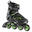 Patines en línea patinaje en línea mujer fitness Nils Extreme NA9022 negro