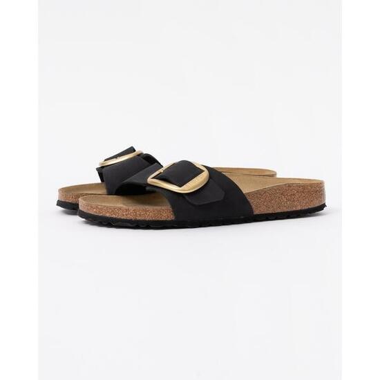 Bio-sandalen Damen Birkenstock Madrid Big Buckle Schwarz