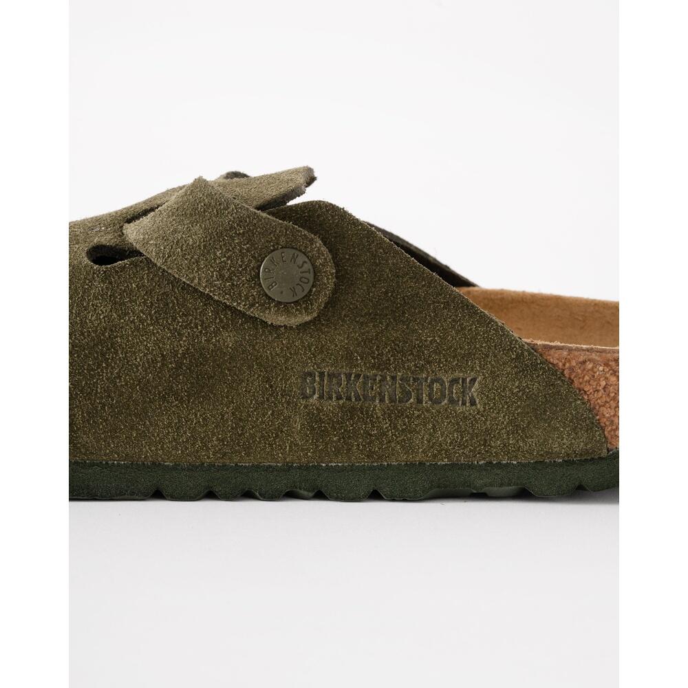 Birkenstock Boston - Thyme Suede 6/7