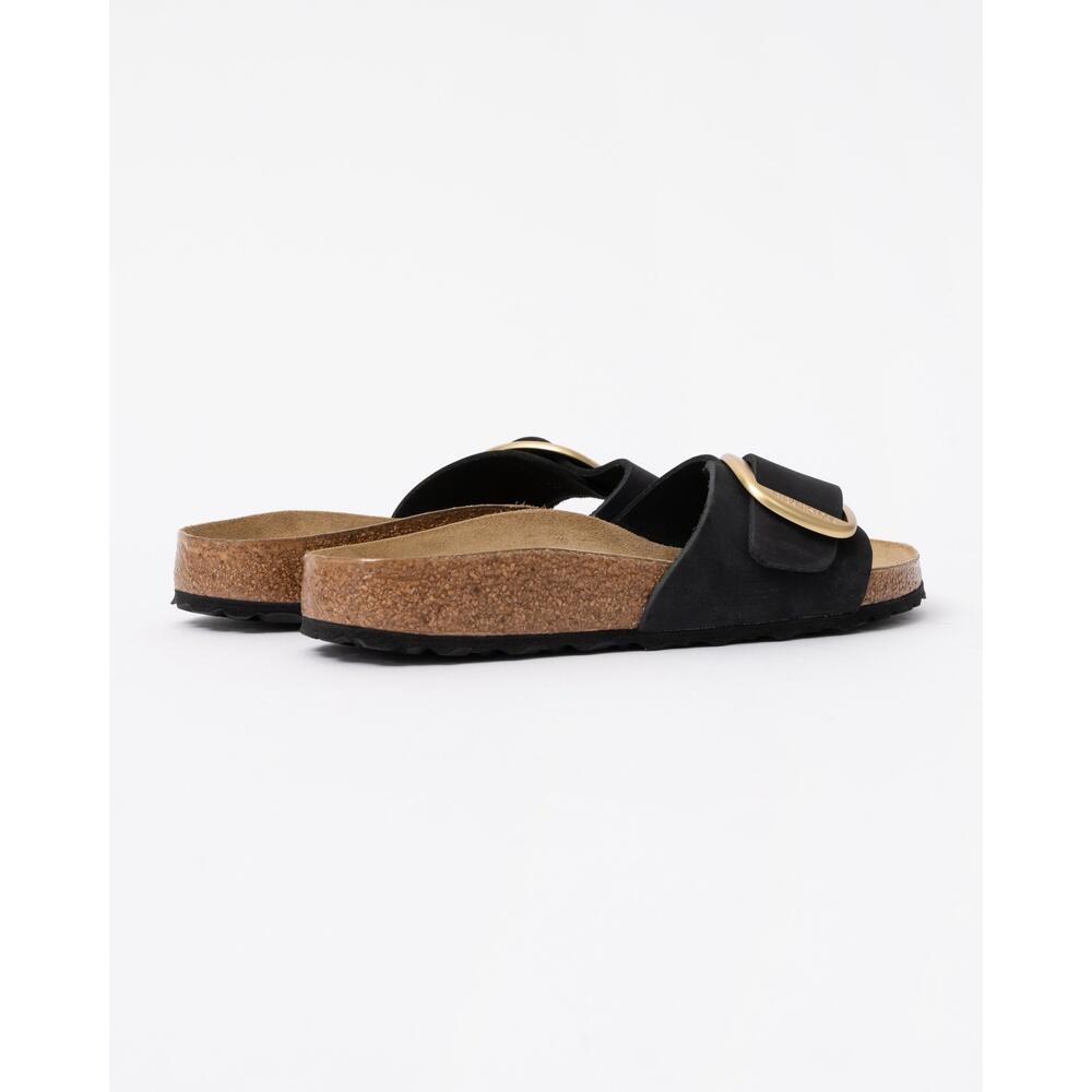 Sandalias Bio Mujer Birkenstock Madrid Big Buckle Negro 4/6