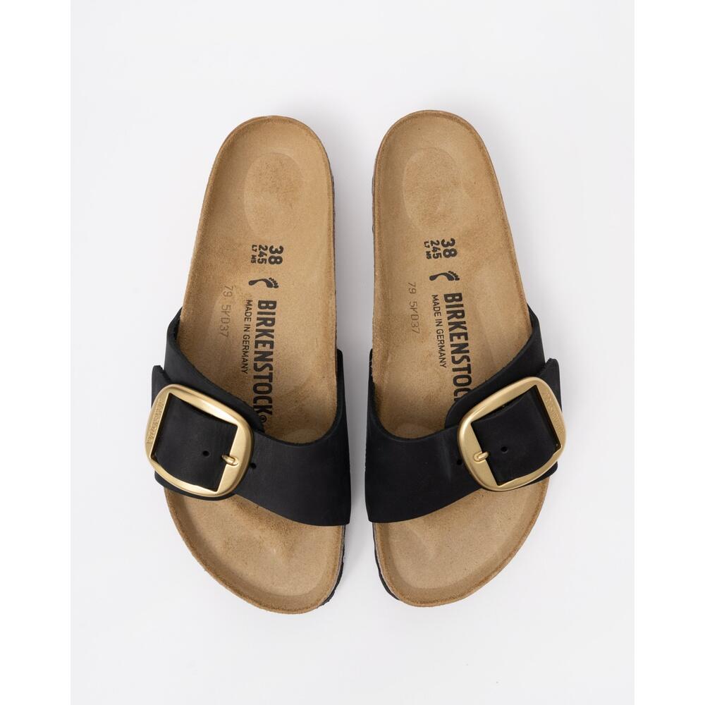 Sandalias Bio Mujer Birkenstock Madrid Big Buckle Negro 3/6