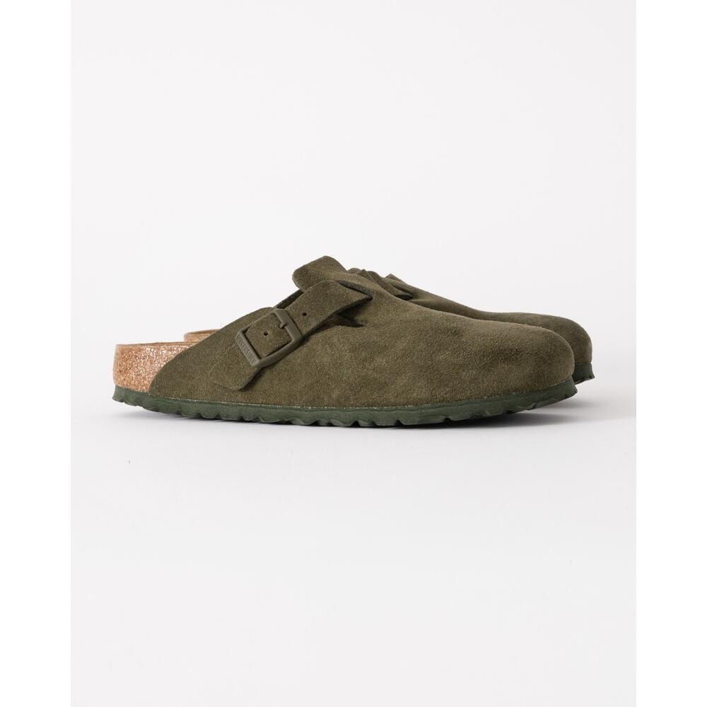 Birkenstock Boston - Thyme Suede 3/7