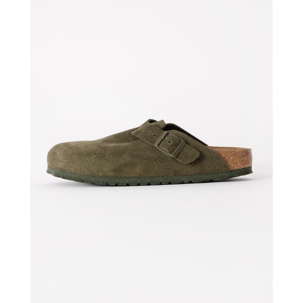 Birkenstock Boston - Thyme Suede 2/7