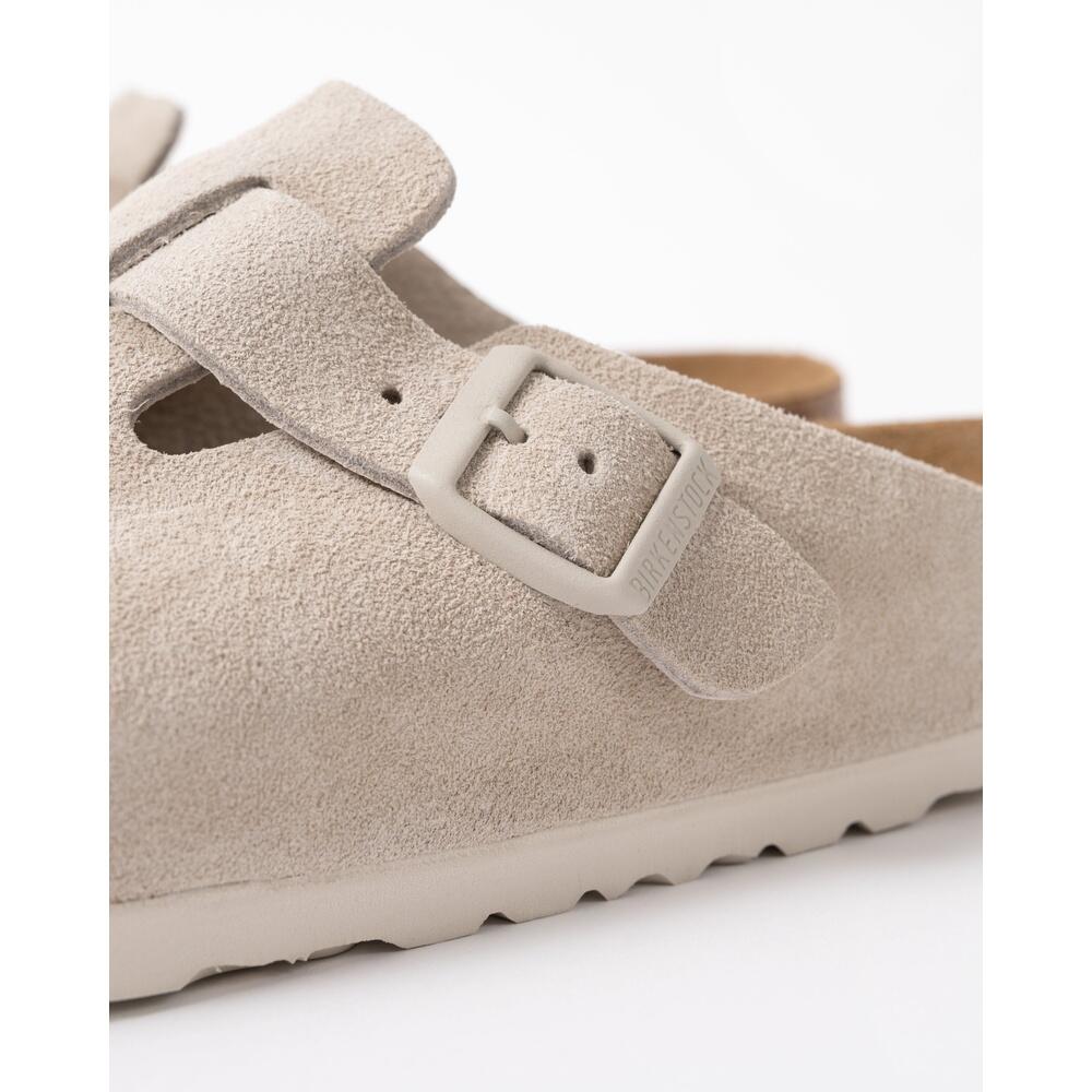 Birkenstock Boston - Oyster Suede 2/6