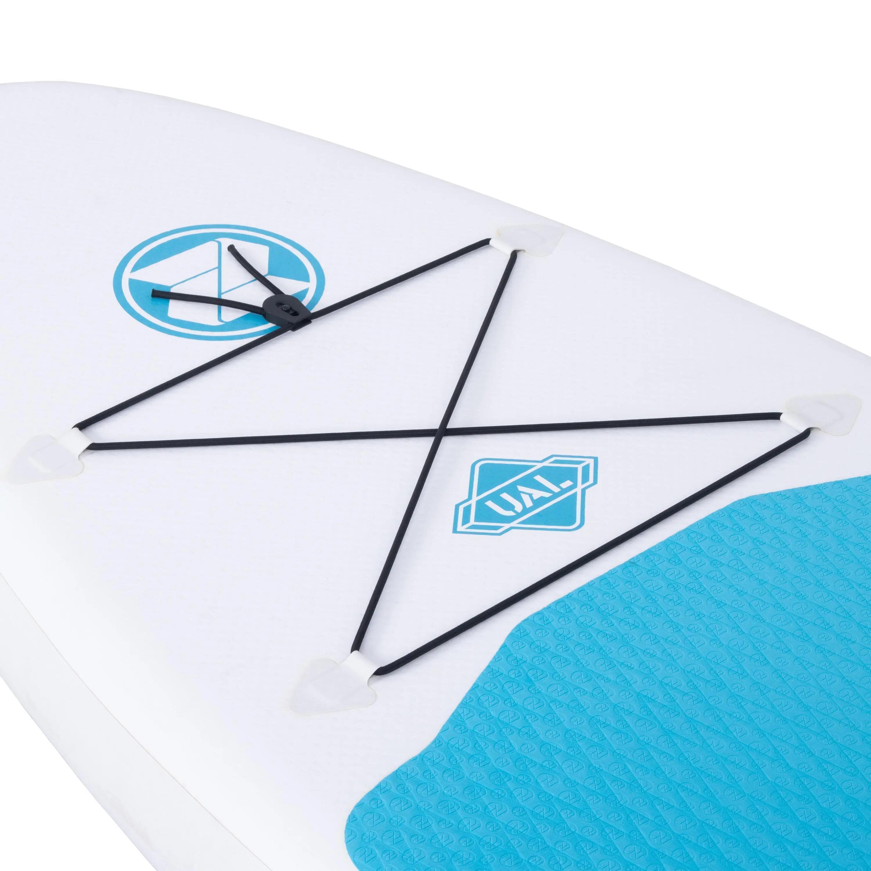 X2 SUP blau 330x81x15cm Stand Up Paddle Board aufblasbar Komplettset + Zubehör 8/13