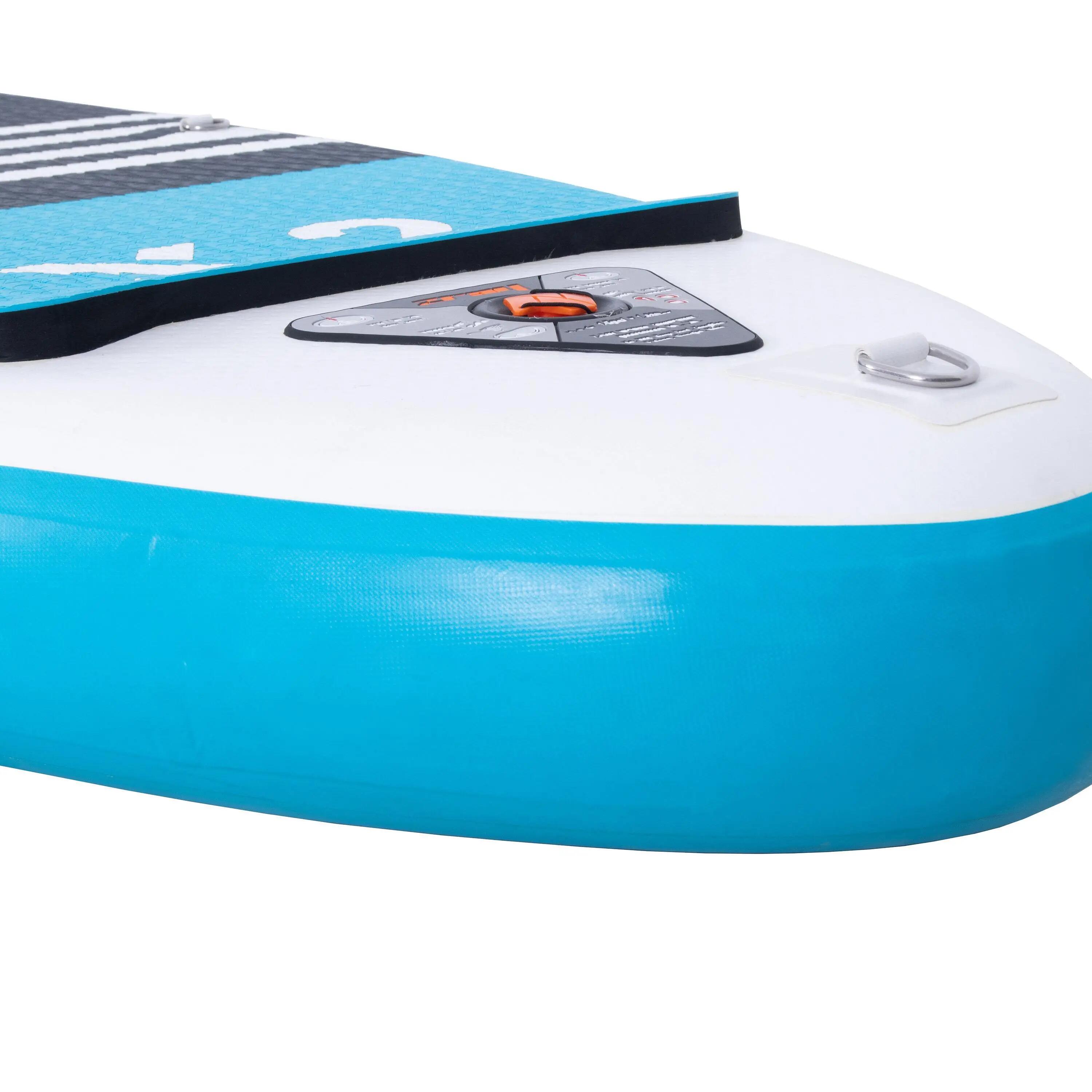 X2 SUP blau 330x81x15cm Stand Up Paddle Board aufblasbar Komplettset + Zubehör 12/13