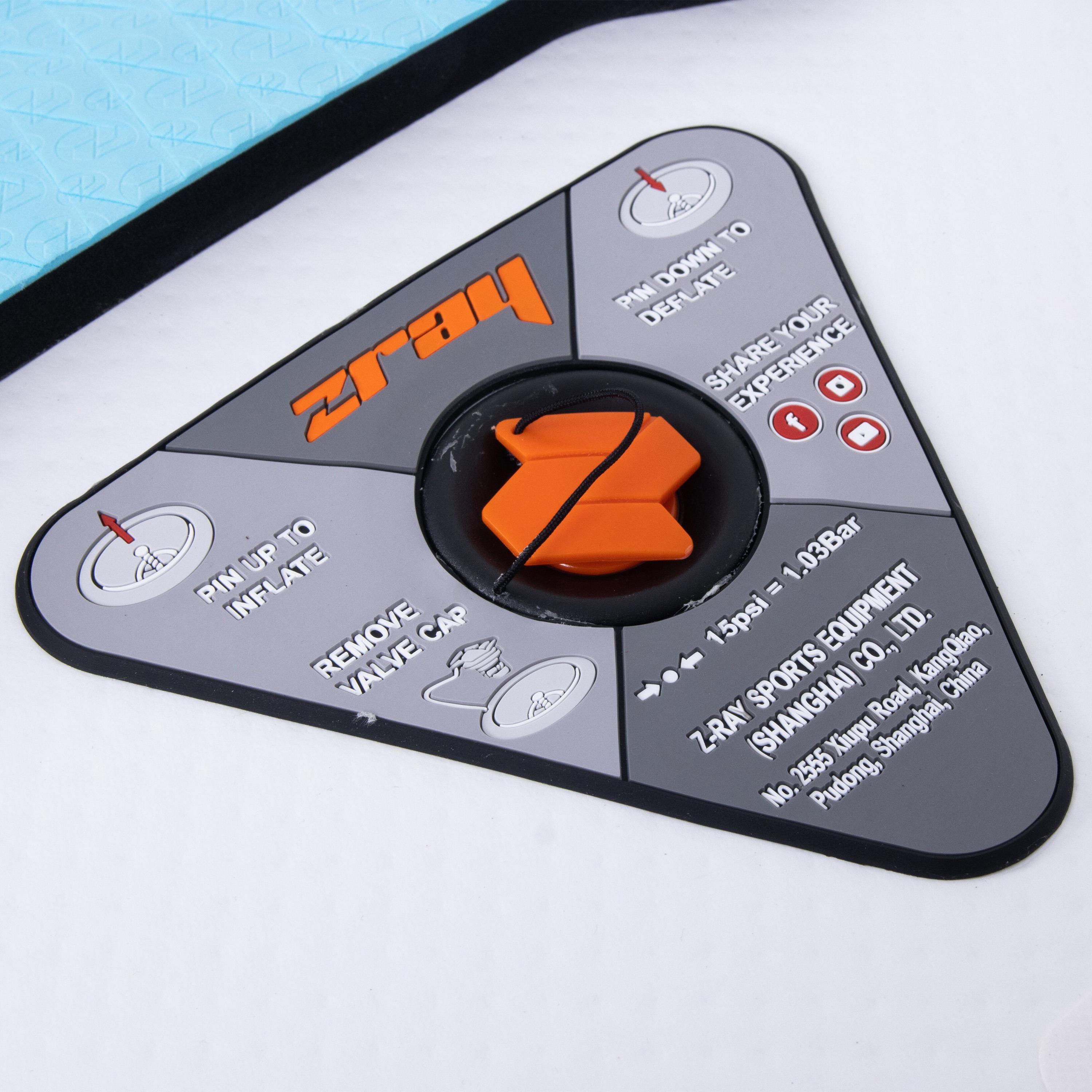Stand Up Paddle Board X3 365 x 81 x 15 cm blau SUP Komplettset mit Zubehör 12/14