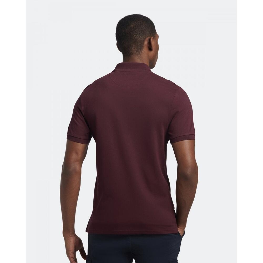 Polo uomo regular a tinta unita 2/5