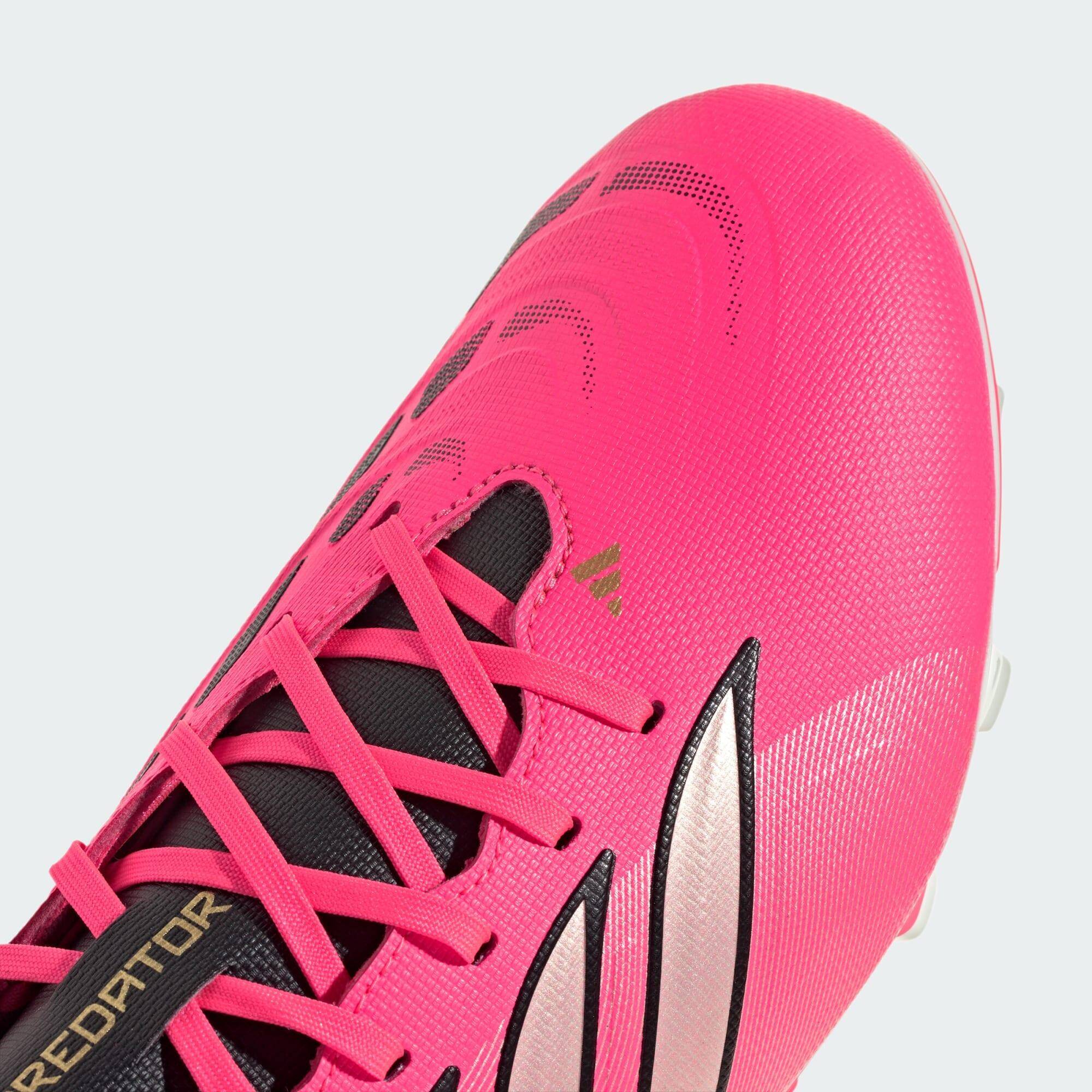 Adidas PREDATOR CLUB FG/MG Unisex Football Shoes Pink -  5