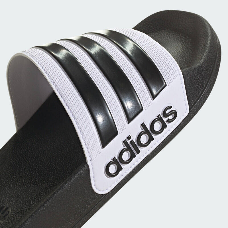 Adidas ADILETTE SHOWER Unisex Swim Slides White -  5