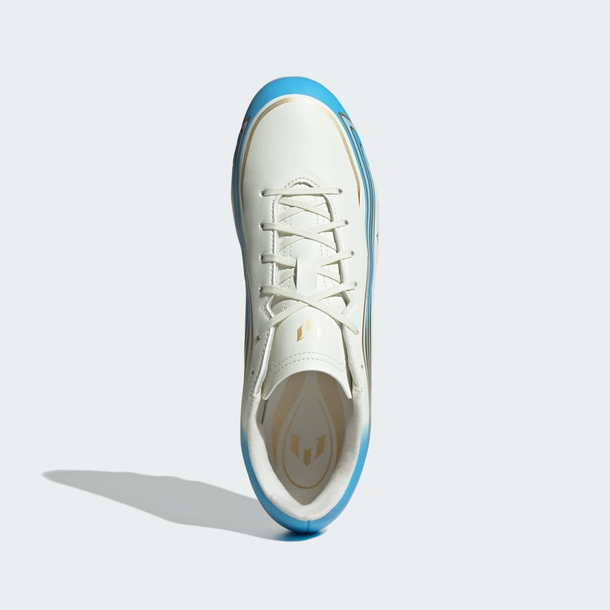 Adidas MESSI CLUB FG/MG Unisex Football Shoes Beige -  3