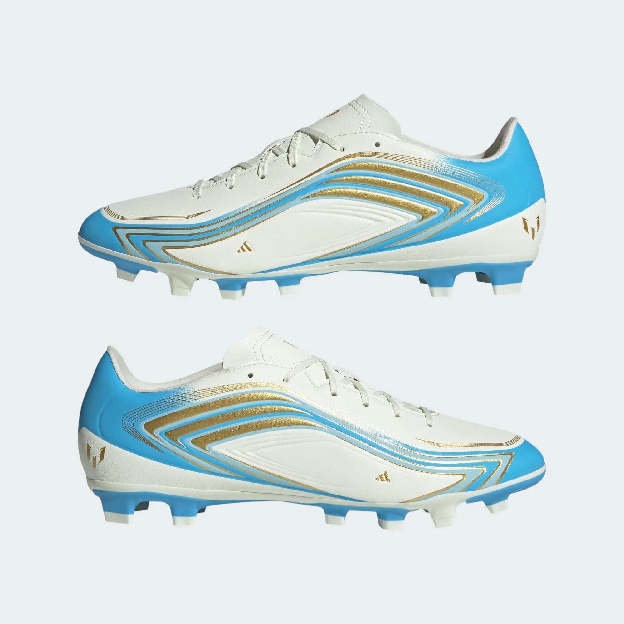 Adidas MESSI CLUB FG/MG Unisex Football Shoes Beige -  2